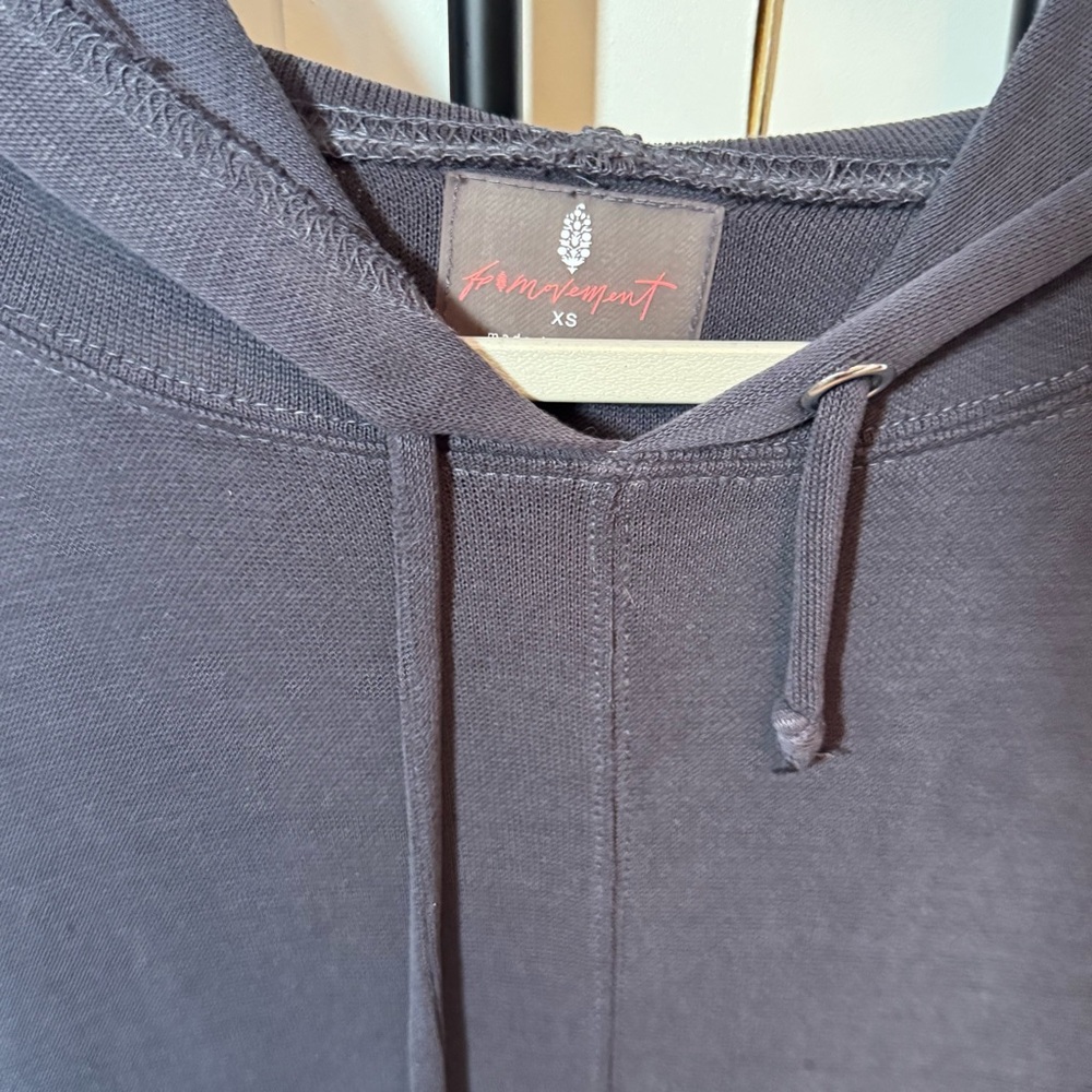 Free People Fp Movement Open Back Hoodie View 2
